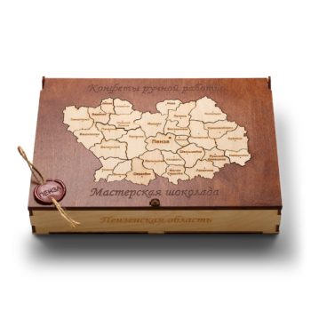 Подарочный набор "Карта Пензенской области"